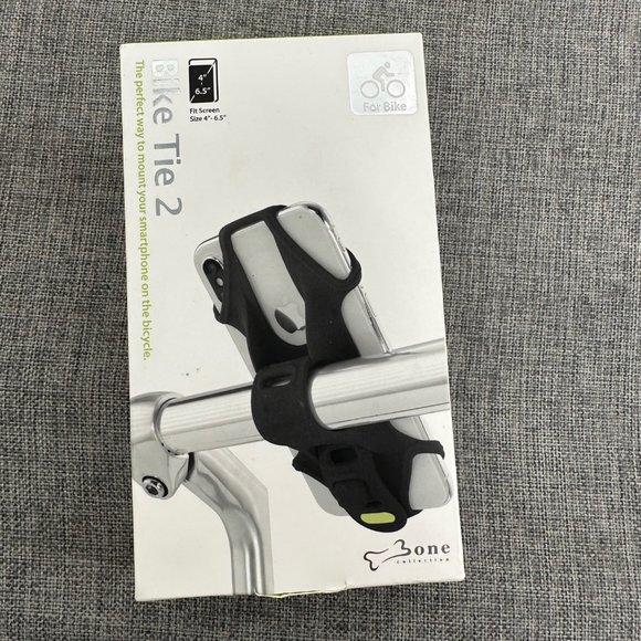 Bike Tie 2, Universal Bike Phone Mount for Handlebar, Bicycle Scooter Moped Hand - Picture 2 of 11